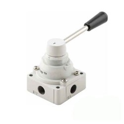 VÁLVULA MANUAL 4/2 VÍAS ROTATIVAS 2 POSICIONES ESTABLES REF. 12V1 L1 4 NO AIGNEP