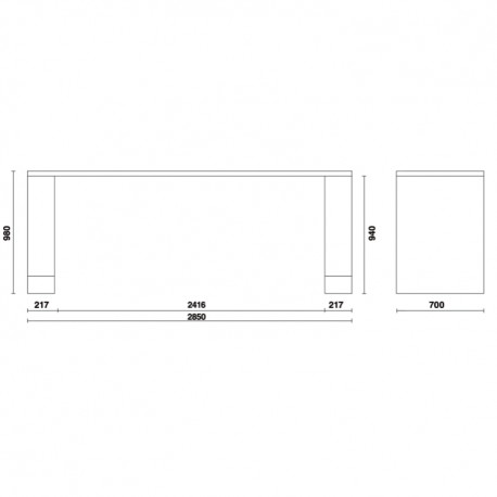 Plano banco de trabajo C55 BO