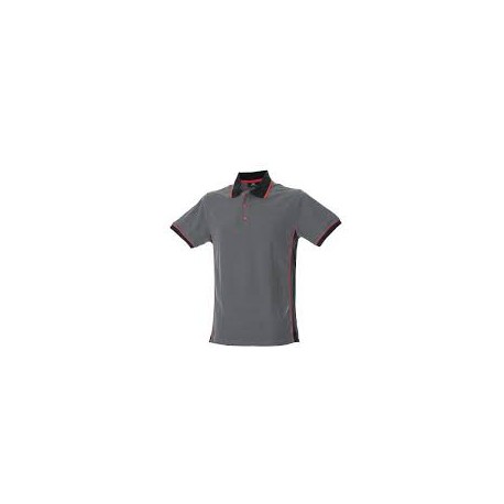 POLO MANGA CORTA DURBAN JRC MARINO-NEGRO
