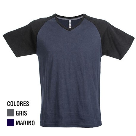 CAMISETA MANGA CORTA CUELLO PICO ALICANTE JRC