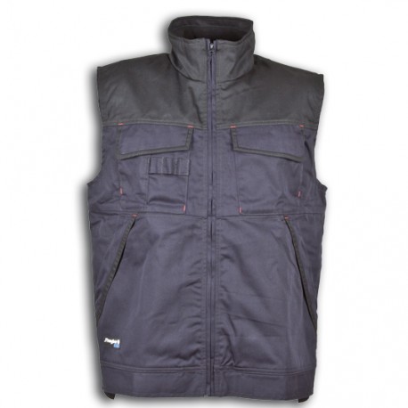 CHALECO ARIZONA J´HAYBER AZUL MARINO Y NEGRO