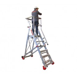 ESCALERA ALUMINIO SMT FARAONE VARIAS MEDIDAS.