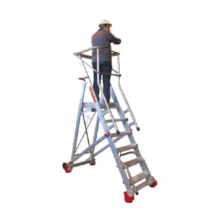 ESCALERA ALUMINIO SMT FARAONE VARIAS MEDIDAS.