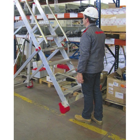 ESCALERA ALUMINIO SMT FARAONE VARIAS MEDIDAS.