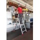 parte de detrás escalera