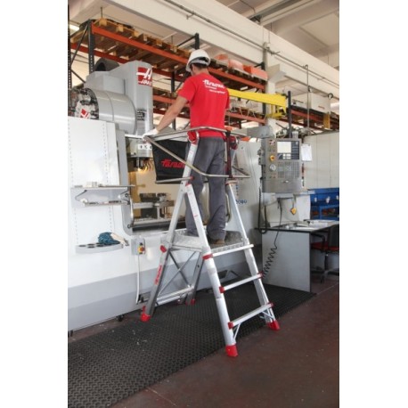 parte de detrás escalera