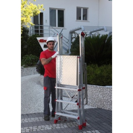  escalera plegada aluminio