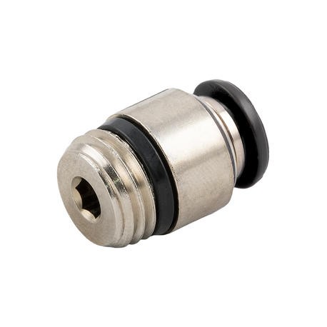 RACOR RECTO MACHO CÓNICO (SHORT) HEXÁGONO INTERIOR REF. 55010 AIGNEP