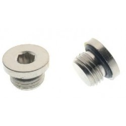 TAPÓN MACHO CILÍNDRICO HEXÁGONO INTERIOR CON TÓRICA REF. 3015 AIGNEP