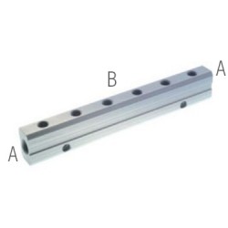 REGLETA SIMPLE EN ALUMINIO REF. 6047 AIGNEP