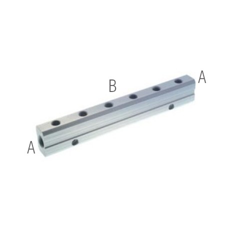 REGLETA SIMPLE EN ALUMINIO REF. 6047 AIGNEP