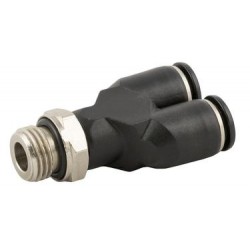 RACOR A Y ORIENTABLE MACHO CILÍNDRICO CON TÓRICA REF. 55325 AIGNEP