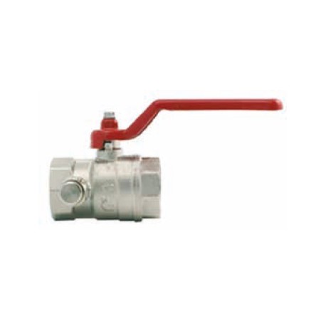 VÁLVULA A ESFERA HEMBRA CON VÁLVULA DE DESCARGA REF. 6076 AIGNEP