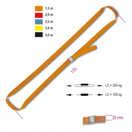 SISTEMAS DE ANCLAJE TUBULAR LC 200KG BETA REF.8188F