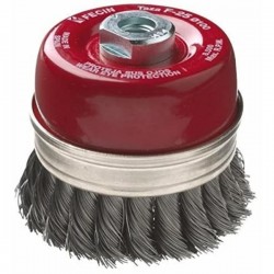 TAZA ALAMBRE TRENZADO F-25 VARIOS TAMAÑOS FECIN