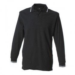 POLO MANGA LARGA MARSIGLIA NEGRO REF.990053 JRC