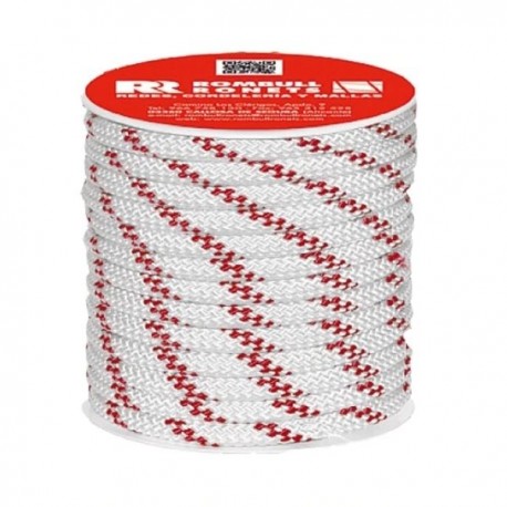 CARRETE DE CUERDA PES TRENZADA CON ALMA14MM BLANCO VARIOS MEDIDAS REF.488417001744 ROMBULL