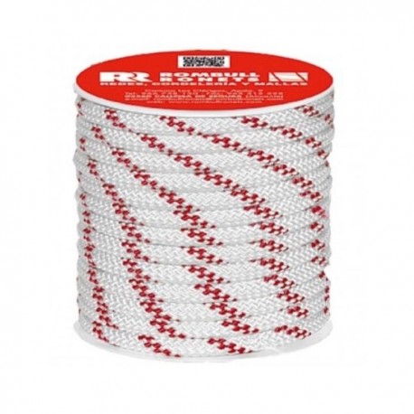 CARRETE DE CUERDA TRENZADA CON ALMA 100% POLIÉSTER 8MM VARIAS MEDIDAS ROMBULL