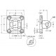 CHARNELA HEMBRA ESTRECHA VCD AIGNEP CILINDROS ISO 1552 (160-200-250)