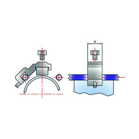 SOPORTE PARA SENSORES DSN AIGNEP PARA CILINDROS CON TIRANTES