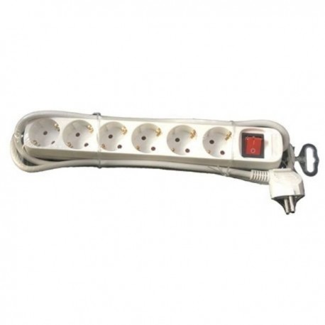 ENCHUFE CON INTERRUPTOR 6 BASES VARIOS MODELOS ASEIN