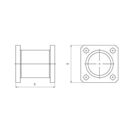 BRIDA PARA CILINDRO CONTRAPUESTO VFT AIGNEP