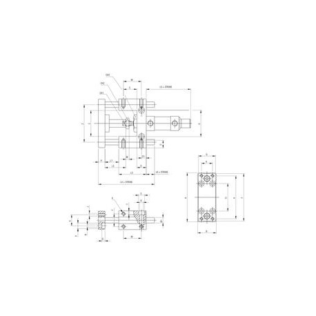 UNIDAD DE GUIADO Ø 25 REF. MLCUB AIGNEPVARIAS MEDIDAS