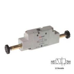 ELECTROVÁLVULA BIESTABLE 3/2 VÍAS REF. 01V S1 3 AIGNEP