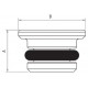 TAPÓN PARA CONEXIÓN VÁLVULA A 3 VÍAS REF. 01VB6 AIGNEP