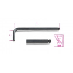 LLAVE MACHO HEXAGONAL CABEZA ESFÉRICA BRUÑIDA BETA REF.96BP