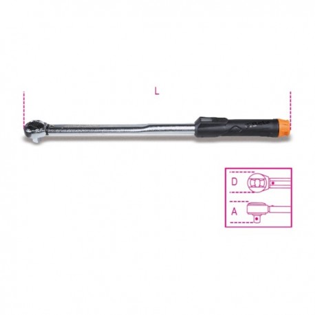 LLAVE DINAMOMÉTRICA MECÁNICA DE LECTURA DIGITAL CON CARRACA REVERSIBLE BETA REF.665