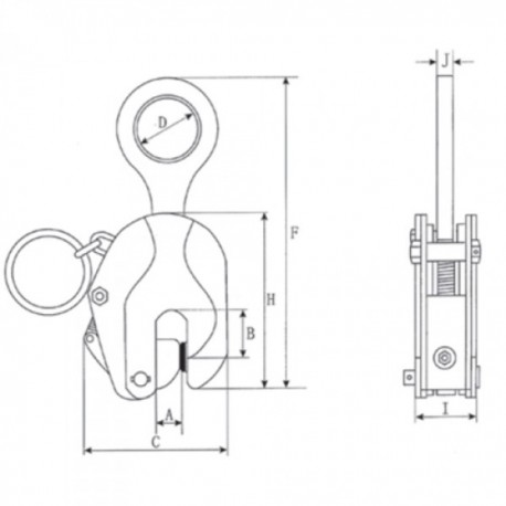 GARRA DE ELEVACIÓN VERTICAL GEV CARGO GAYNER