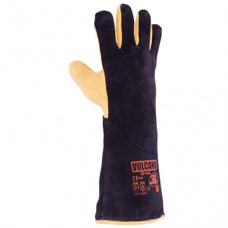 GUANTE VULCANO 3L PIEL Y CUERO SERRAJE MODELO GP-406 