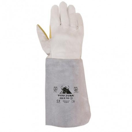 GUANTES JUBA 408RTIG TUFF CUERO Y SERRAJE.