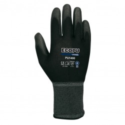 GUANTES NYLON JUBA TALLA 9 REF. BPU1400ECO-PU.