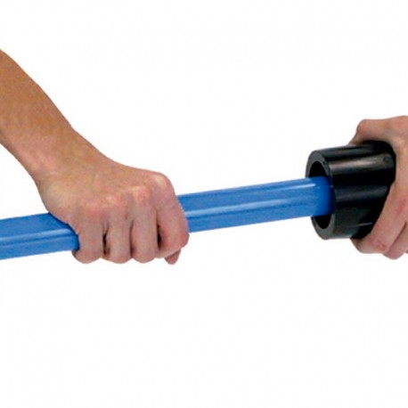 TUBO ALUMINIO AIRE JENDER 4 METROS ELECTROPINTADO AZUL RAL- 5016