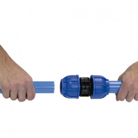 TUBO ALUMINIO AIRE JENDER 4 METROS ELECTROPINTADO AZUL RAL- 5016