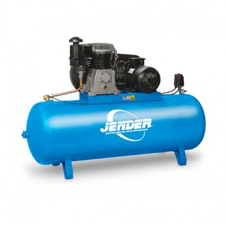 COMPRESOR DE PISTÓN JENDER 10CV 500 LITROS TRIFÁSICO