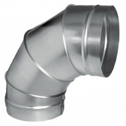 CODO 90º CHAPA GALVANIZADA