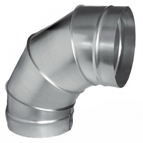 CODO 90º CHAPA GALVANIZADA