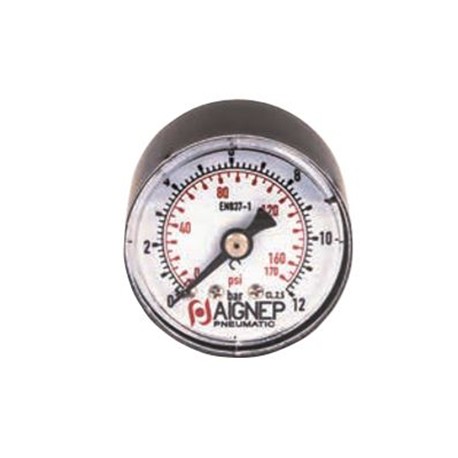 MANÓMETRO POSTERIOR CON ROSCA DE 1/8 REF. MP AIGNEP