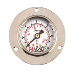 MANÓMETRO BRIDA CON ROSCA DE 1/8 REF. MB AIGNEP