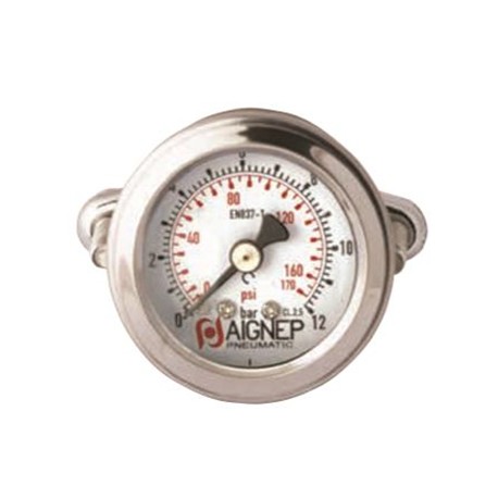 MANÓMETRO SOPORTE CON ROSCA DE 1/8 REF.MS AIGNEP