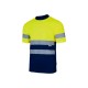 CAMISETA TÉCNICA BICOLOR VELILLA REF. 305506 VARIAS TALLAS Y COLORES