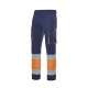 PANTALÓN ALTA VISIBILIDAD BICOLOR MULTIBOLSILLOS REF.303002S VELILLA