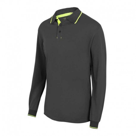 POLO BICOLOR RAYA MANGA LARGA REF.105515 VELILLA