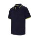 POLO BICOLOR RAYA CORTA LARGA REF.105505 VELILLA