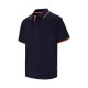 POLO BICOLOR RAYA CORTA LARGA REF.105505 VELILLA