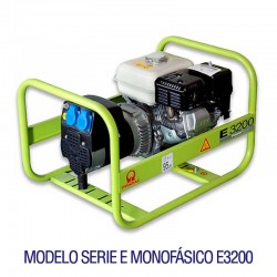 GENERADOR INVERTER DE GASOLINA Y DIÉSEL MONOFÁSICOS SERIE-E PRAMAC