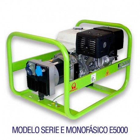 GENERADOR INVERTER DE GASOLINA Y DIÉSEL MONOFÁSICOS SERIE-E PRAMAC